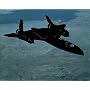Defense Sr 71 Blackbird War Plane Airplane Art Poster Print - 20" X 16"