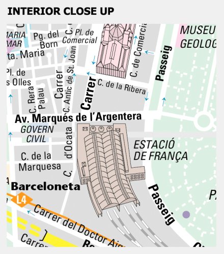 Streetwise Barcelona Map - Laminated City Center Street Map of Barcelona, Spain - Folding pocket size travel map with metro map including lines & stations under Maps in The Books Store
