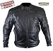 Men's Cruiser Advanced Armored Premium Buffalo Leather Motorcycle Jacket