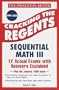 Princeton Review: Cracking the Regents: Sequential Math III, 1999-2000 Edition (Princeton Review Series)