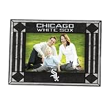 MLB Chicago White Sox Art Glass Horizontal Frame