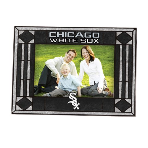MLB Chicago White Sox Art Glass Horizontal Frame