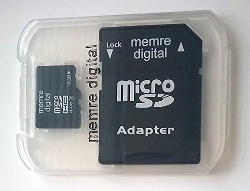 memre digital 167771 16GB Micro SDHC Card 10 Class With SD Adapter