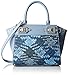 Nine West Gleam Team Mini Satchel Bag, River Blue/Blue Multi, One Size