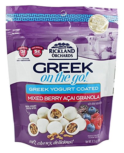 Rickland Orchards Greek On-The-Go Mixed Berry Acai Granola Bites 6.5 oz (184g) Rickland Orchards Greek On-The-Go Mixed Berry Acai Granola Bites 6.5 oz (184g)