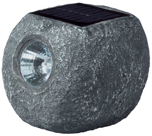 Wagner Solarleuchte Solar Rock Solar-Steinspot, 1 LED w