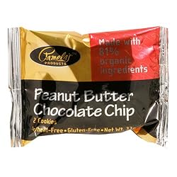 Pamela's Products Peanut Butter Chocolate Chip Cookies, 2-Count Cookies (Pack of 50)