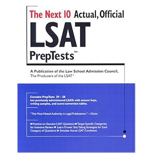 Next 10 Actual, Official LSAT Preptests