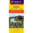 Democratic Repuplic of Congo Map by Cartographia (Country Map) by Travel Maps