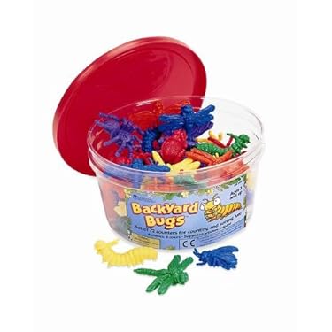 Learning Resources Backyard Bugs Counters Set Of 72