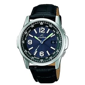Click here to buy Oceanus Mens Analog Leather Watch #OCW100TLA-1AV by Oceanus.