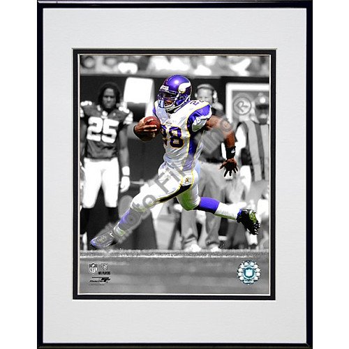 Photo File Minnesota Vikings Adrian Peterson Framed Photo