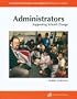 Administrators (Strategies for Teaching and Learning Professional Library)