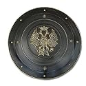 Imperial Eagle Round Shield Medieval Decorative Display