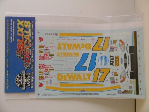Slixx Decals "DeWalt Markings for the Revell 2001 Ford Taurus"