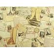 Punch Studio Bon Voyage Paris Gift Wrap - 2 sheets per roll