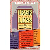 lease your car for less a consumer guide to vehicle leasing