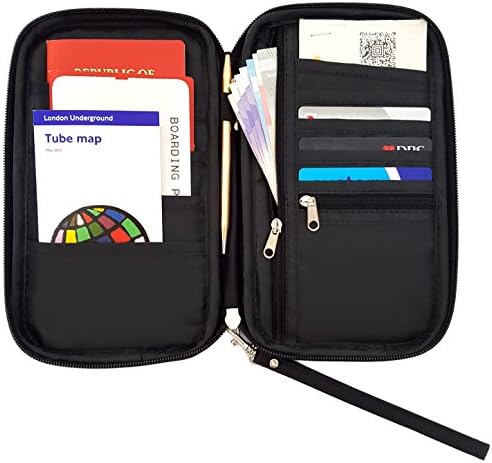 Travel Passport Wallet by Roomi, an All in One Passport Holder with RFID!