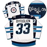 Dustin Byfuglien Winnipeg Jets Autographed/Hand Signed Reebok Premier Jersey W 1st Season Patch
