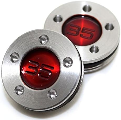 2pcs 35g Red Golf Weights for Titleist Scotty Cameron California Newport Putter Red