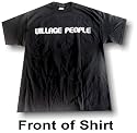 The Village People RAINBOW Logo T Shirt, xl