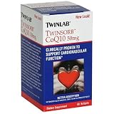 TwinLabs Twinsorb Coq10 Softgels, 50Mg, 60-Count Bottle