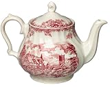 Churchill China Brook Pink Tea Pot