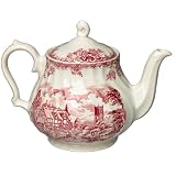 Churchill China Brook Pink Tea Pot by Churchill China