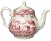 Churchill China Brook Pink Tea Pot
