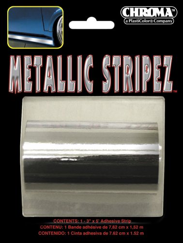 Smooth Chrome Metallic Tape