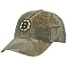 Twins Enterprises Boston Bruins Camoflauge Real Tree Cleanup Adjustable Hat
