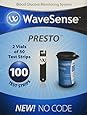 WaveSense Presto Test Strips, 100 Count Box