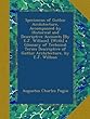Specimens of Gothic Architecture, Accompanied by Historical and Descriptive Accounts [By E.J. Willson]. [With] a Glossary of Technical Terms Descriptive of Gothic Architecture, by E.J. Willson