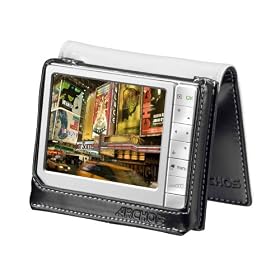 ARCHOS 405 Stand Case, Black Leather by Archos