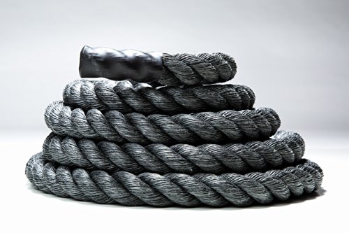 Free Shipping!! Graphite Training Ropes / Battle Ropes + Free Video