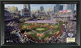 MLB San Diego Padres Signature Field Framed Art