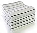 Luxury Extra Large Beach-Pool Towel;Premium Turkish Quality 100% Cotton Hotel and spa Collection, (Set of 4, Navy Blue Striped)