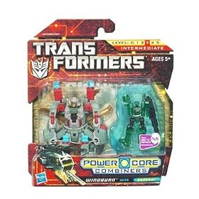 Transformers Power Core Combiners Windburn Mini-Con with Darkray Drone (Hasbro 24477)