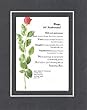 Personalized Touching and Heartfelt Poem for Anniversries - Happy XXth Anniversary - 8 x 10 inches Poem on 11 x 14 inches Double Beveled Matting