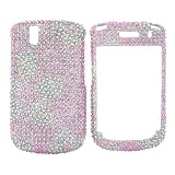 For Blackberry Tour Bling Hard Case Cherry Blossom Gems