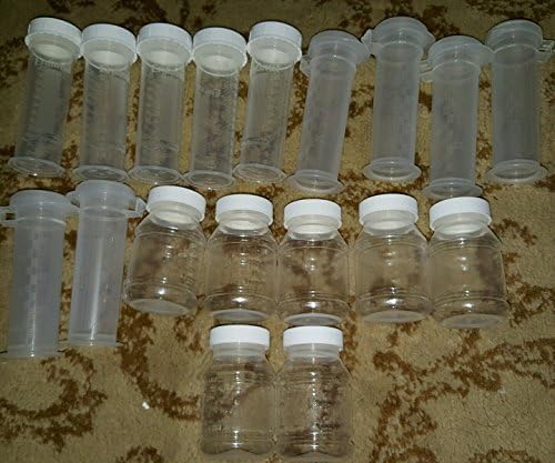 New 18 mixed lot BREAST MILK STORAGE COLLECTION BOTTLES medula like by Ohm Shop.