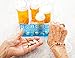 FHL 7 Day AM/PM Pill Organizer With Keychain Pill Box and Pocket Purse Case