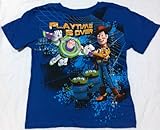 Boy Size Large 7, Disney Toy Story, Call to Action Blue T Shirt