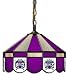 Imperial Sacramento Kings Licensed 16-Inch Diameter Stained Glass Pub Light