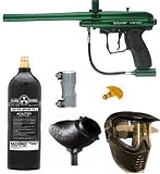 2007 Green Spyder VICTOR Paintball Gun Marker Package
