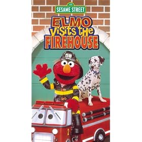 Sesame Street - Elmo Visits the Firehouse [VHS]