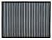 Woven Plastic Mat Pinstripe (Set of 4)