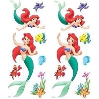 DISNEY Princess Ariel - Peel and Stick - 22 Wall Stickers / Accents