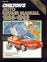 Chilton's Auto Repair Manual, 1988-92 - Perennial Edition (Chilton's Auto Service Manual)