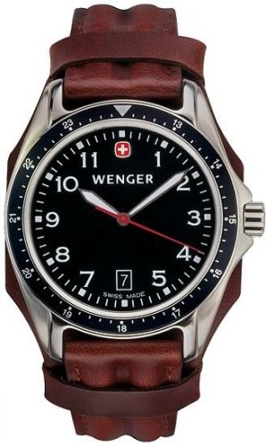Wenger Alpine Date with Strap 72124 Watch, Wenger Watches, Mens Watches,Mens Wenger Watches